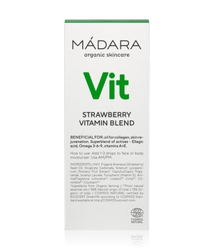 MADARA Custom Actives Strawberry Vitamin Blend Gesichtsöl-17.5 ml