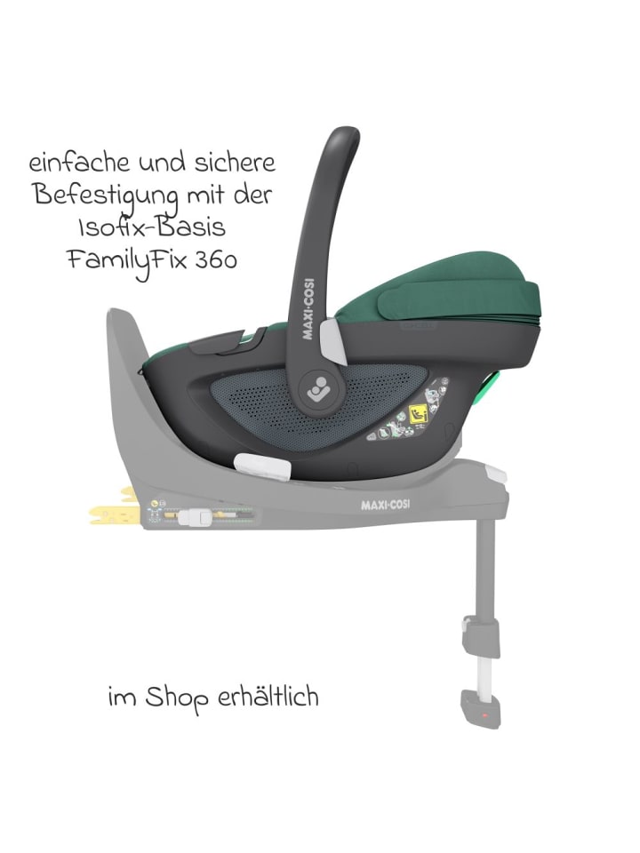 Maxi-Cosi Babyschale Pebble 360 i-Size drehbar ab Geburt - 15 in gruen günstig kaufen onesize