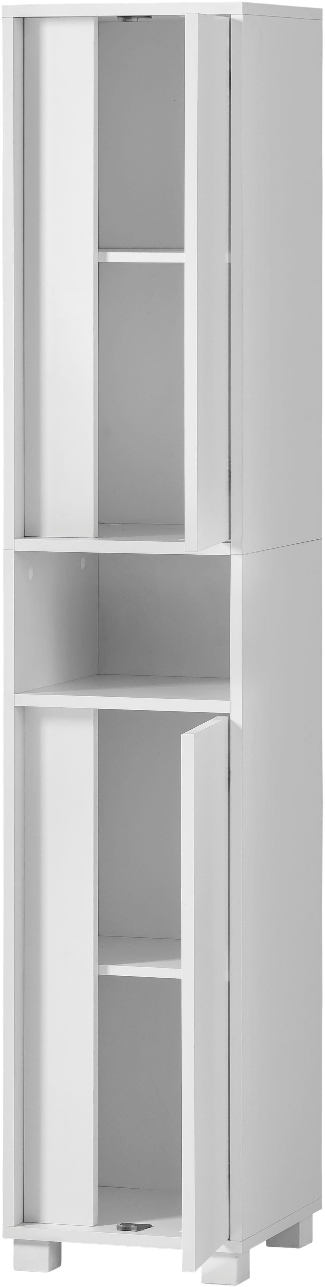 INOSIGN Badmöbel-Set Dex, (3-St), bestehend aus Waschbeckenunterschrank, Hochschrank, Spiegelschrank
