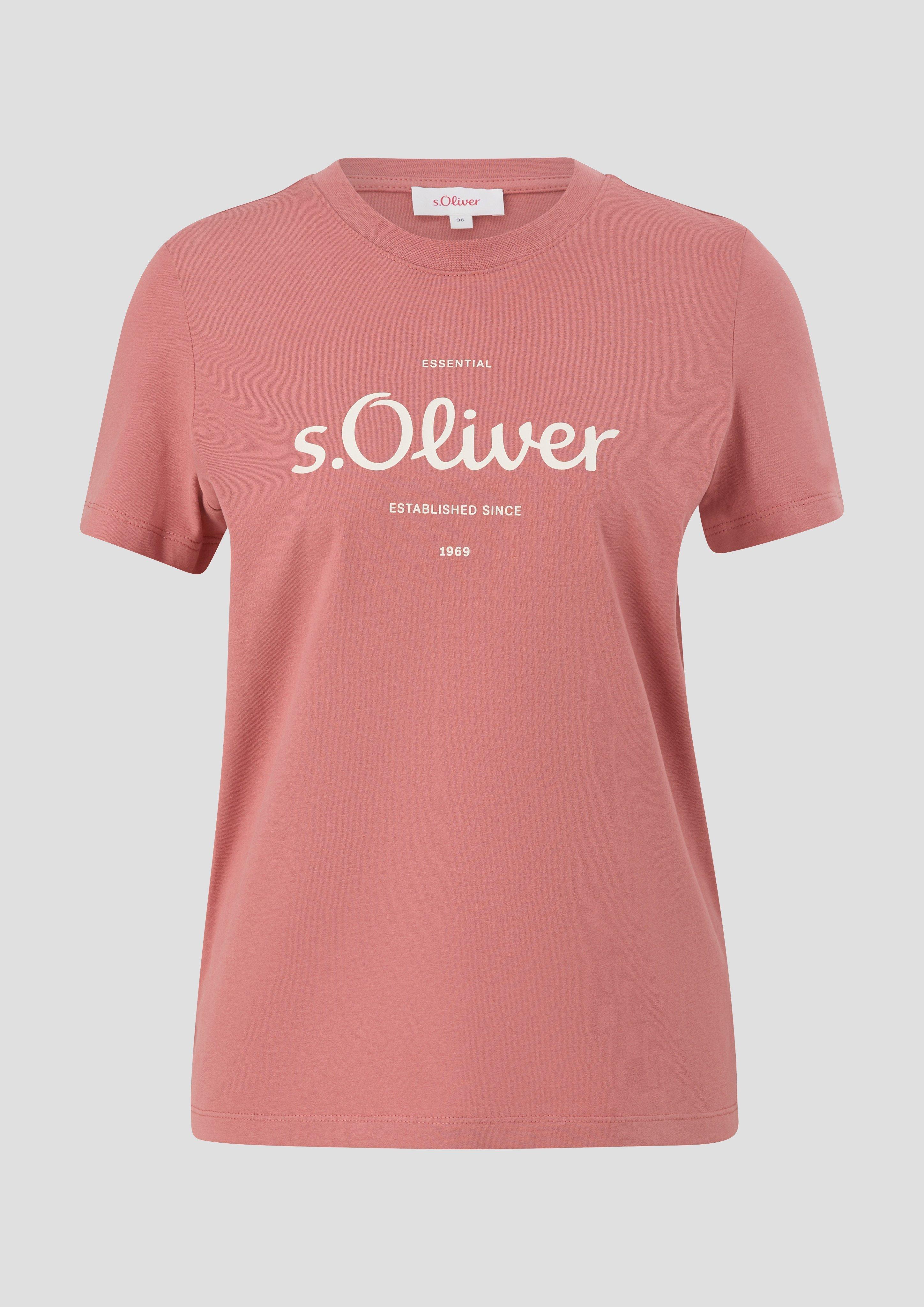 Baumwollshirt mit Logo-Print  2137109-20D0