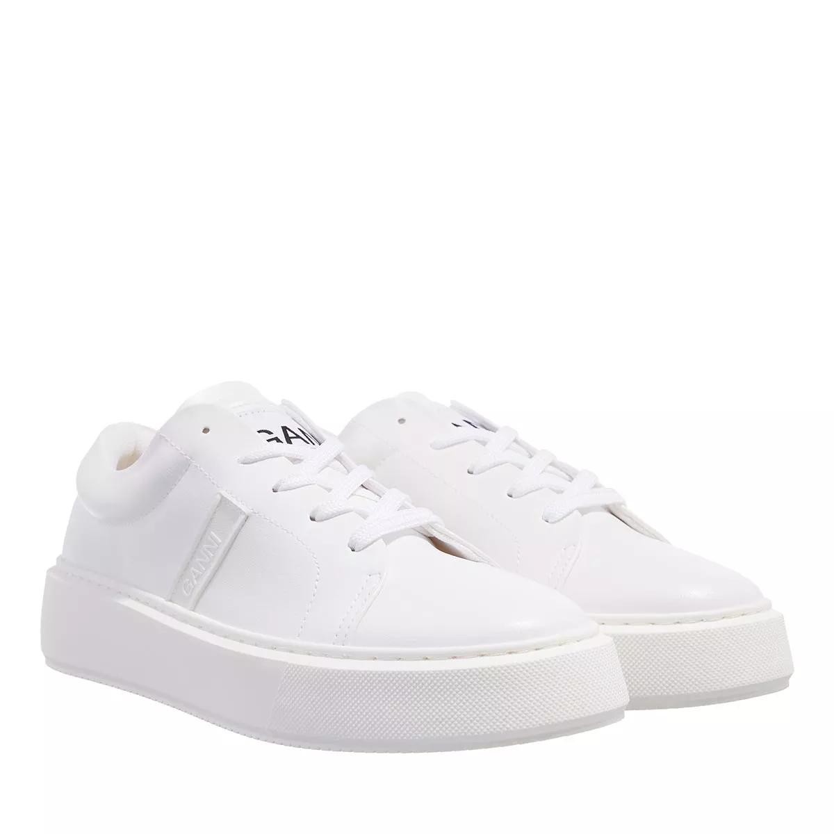 GANNI Sneaker weiss Low-Top Sneaker