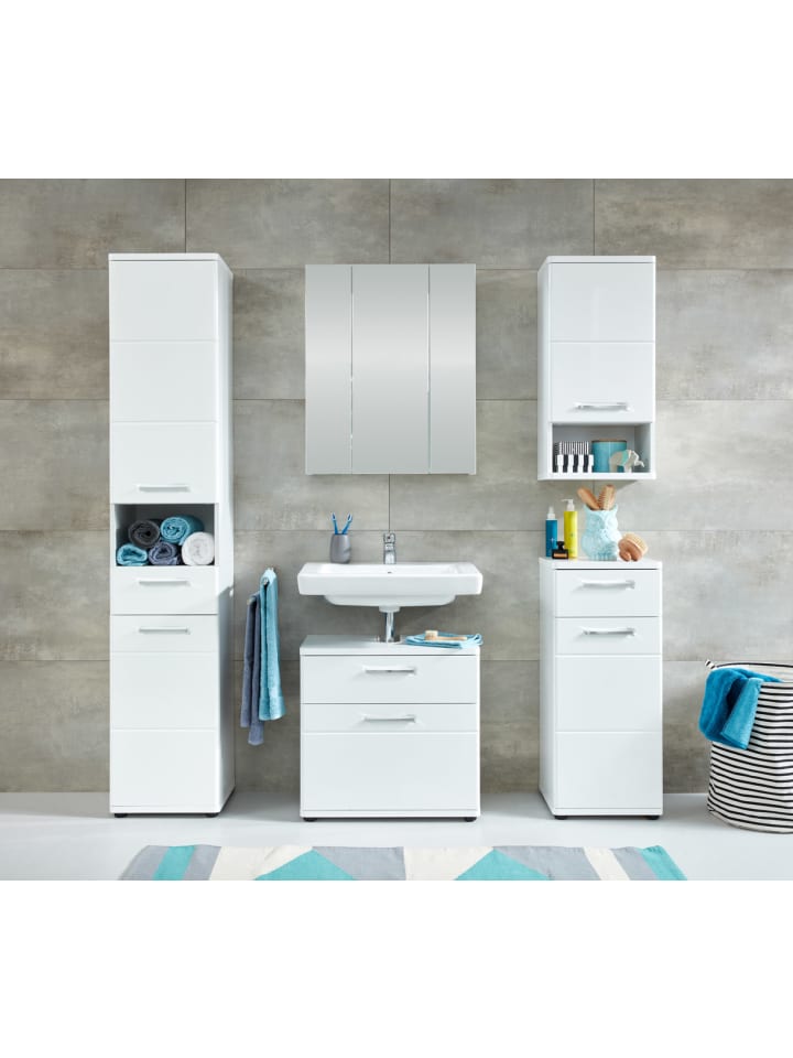 ebuy24 Badschrank Monte Weiß 37 x 28 cm günstig kaufen onesize