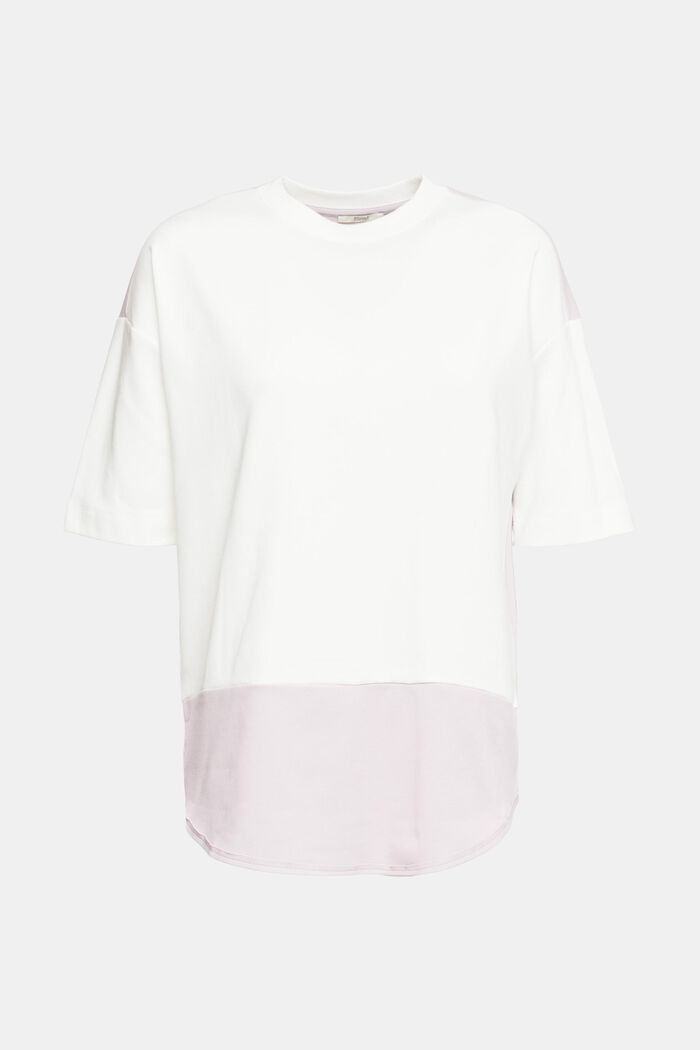 Zweifarbiges T-Shirt