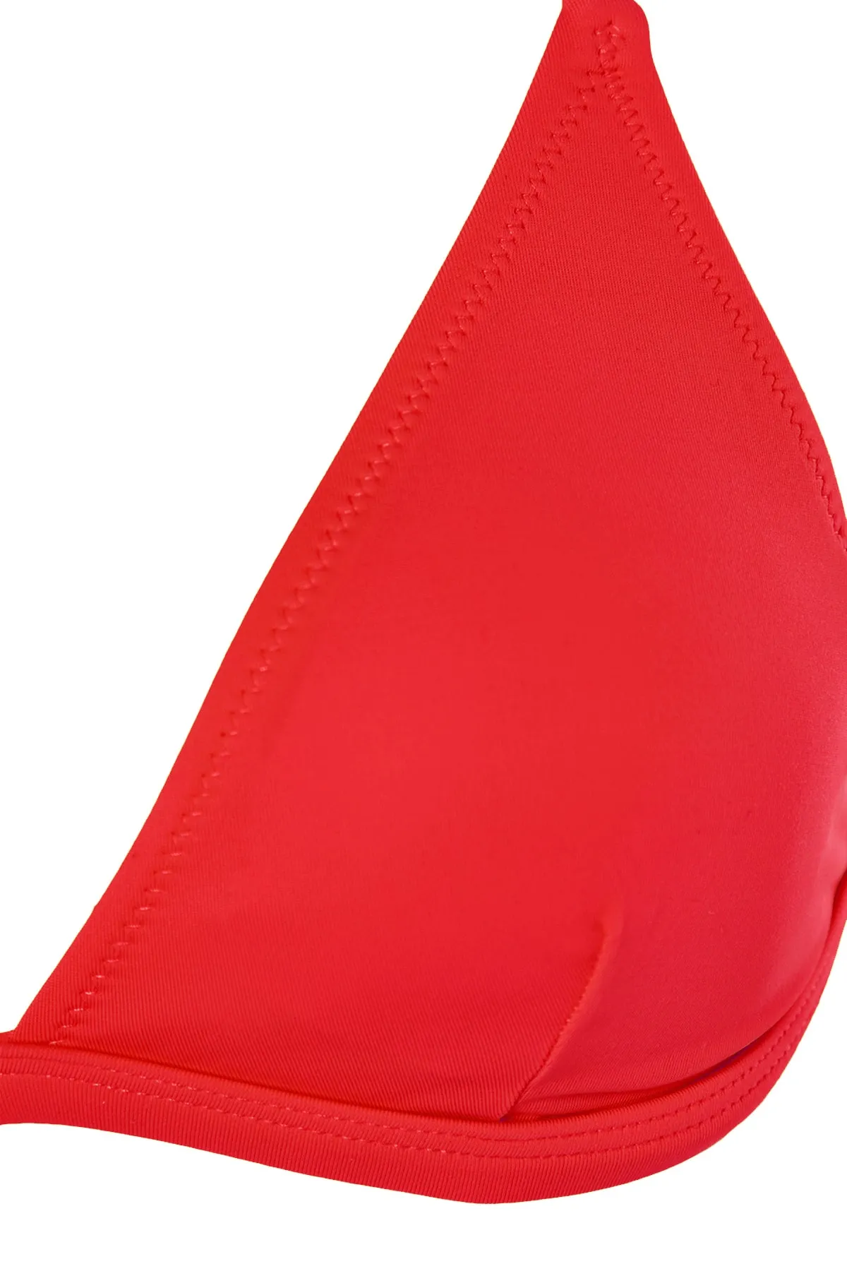 Trendyol Collection  Rotes Triangel-Bikinioberteil TBESS20BU0268