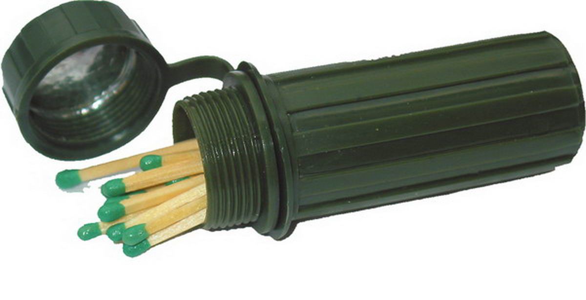 Wasserdichte Zündholzdose