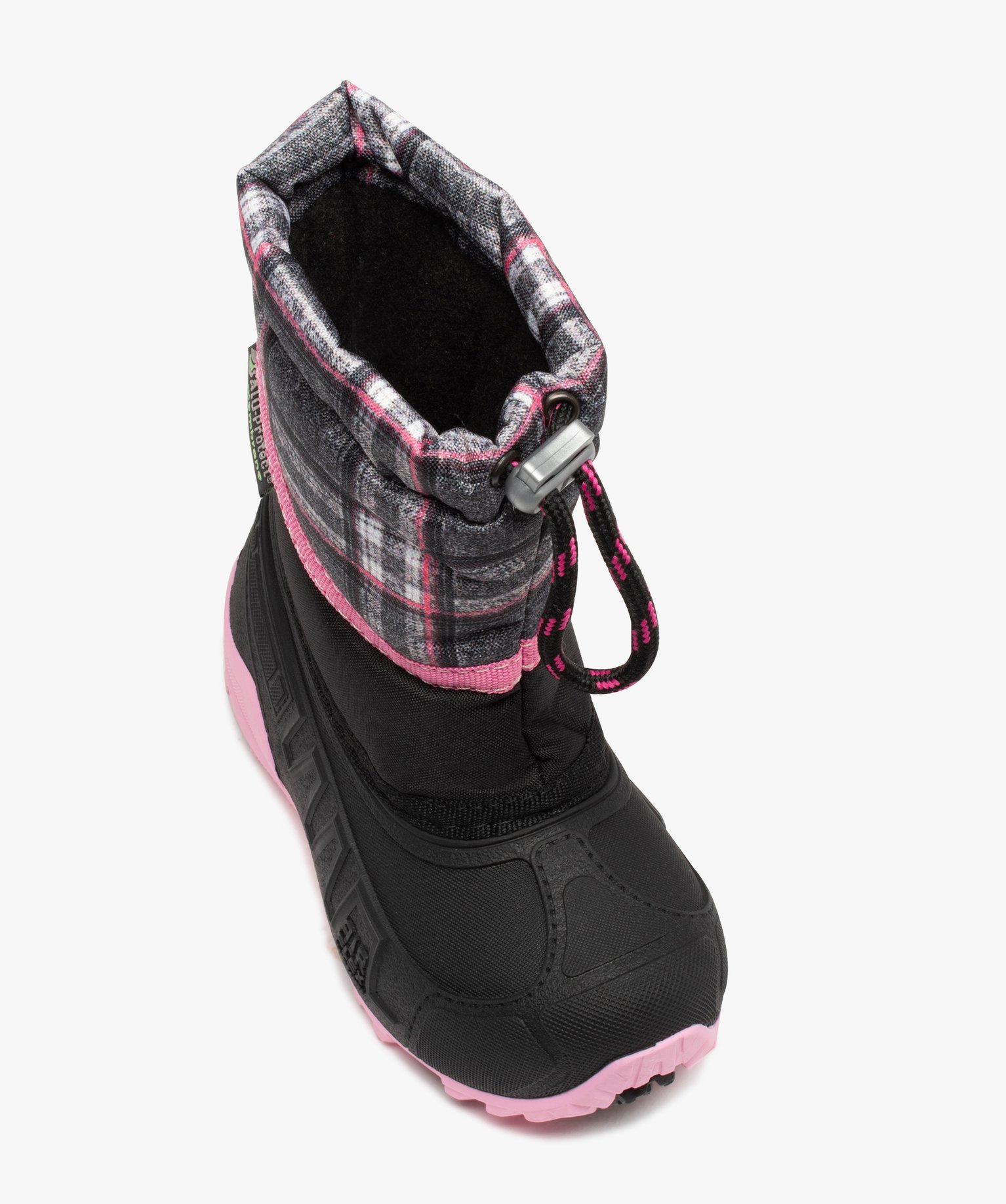 Bottes de neige fille étanches bicolores - Boatilus noir | GEMO
