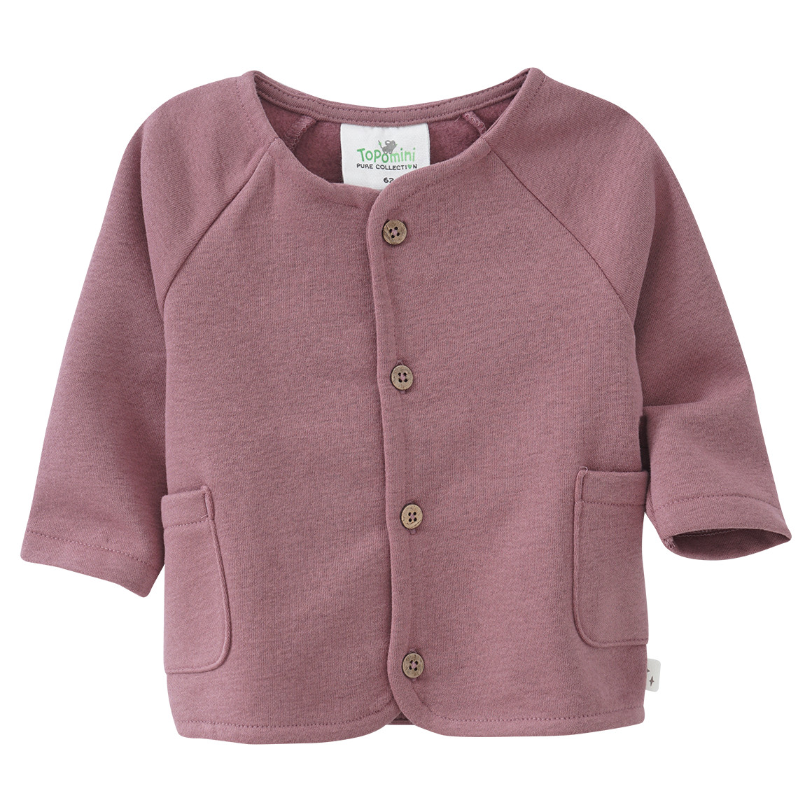 Newborn Sweatjacke mit zwei Taschen