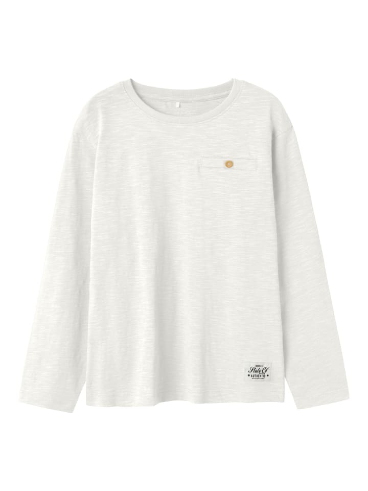 name it Langarmshirt NKMVINCENT LS NREG TOP in cloud dancer günstig kaufen
