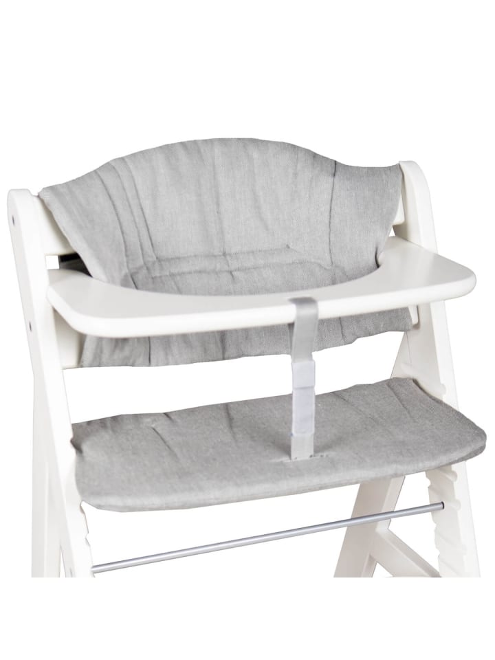 Hoppediz Kinderstuhlpolster Hochstuhl Sitzkissen Set für Hauck Alpha in Salt & Pepper günstig kaufen onesize