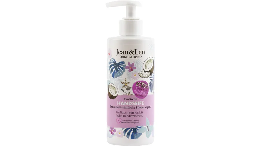Jean&Len Handseife Kokos & Macadamia 250 ml