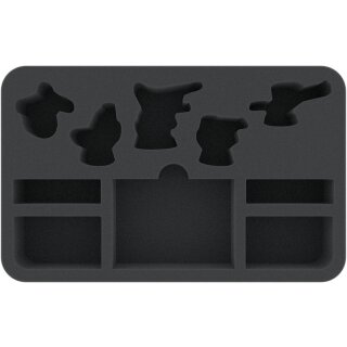 Feldherr 50 mm Schaumstoffeinlage für Warhammer Underworlds Shadespire: Zwistklaues Schwarm