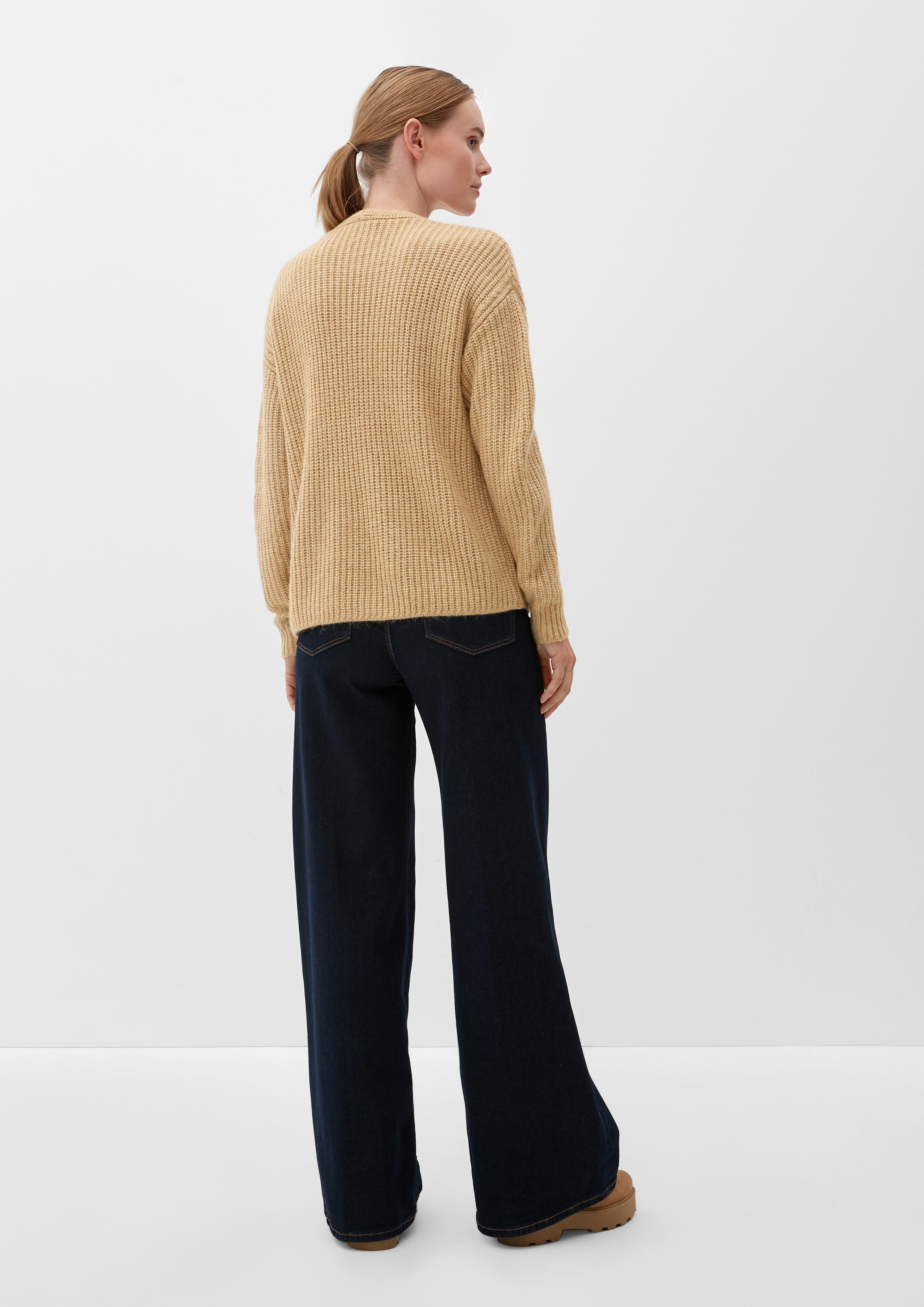 Strickpullover aus Alpakamix mit Wolle  2118802-8325