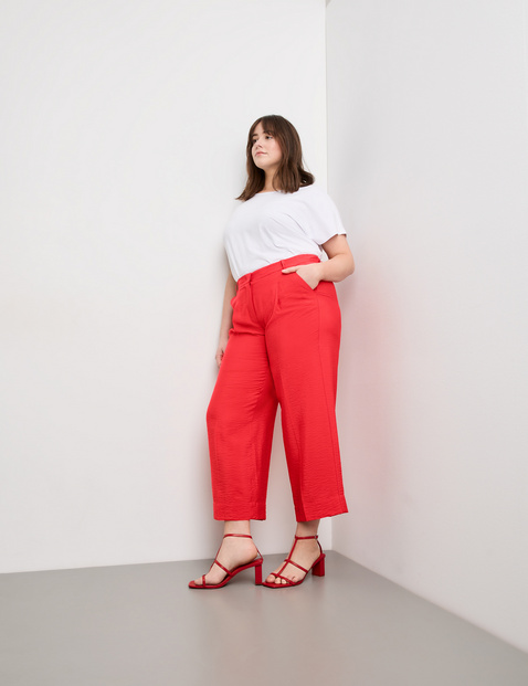 Leichte 7/8 Hose mit weitem Bein Lotta