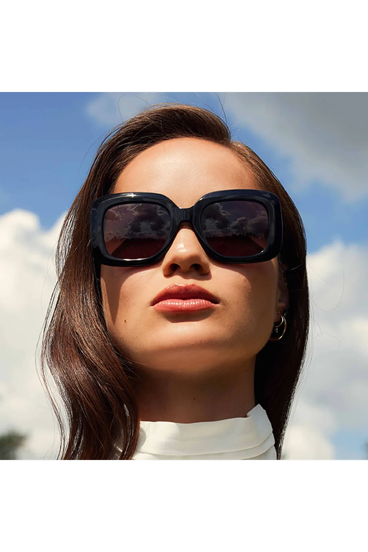 Isabel Bernard  La Villette Damen Sonnenbrille Schwarz Ib400003-01-01