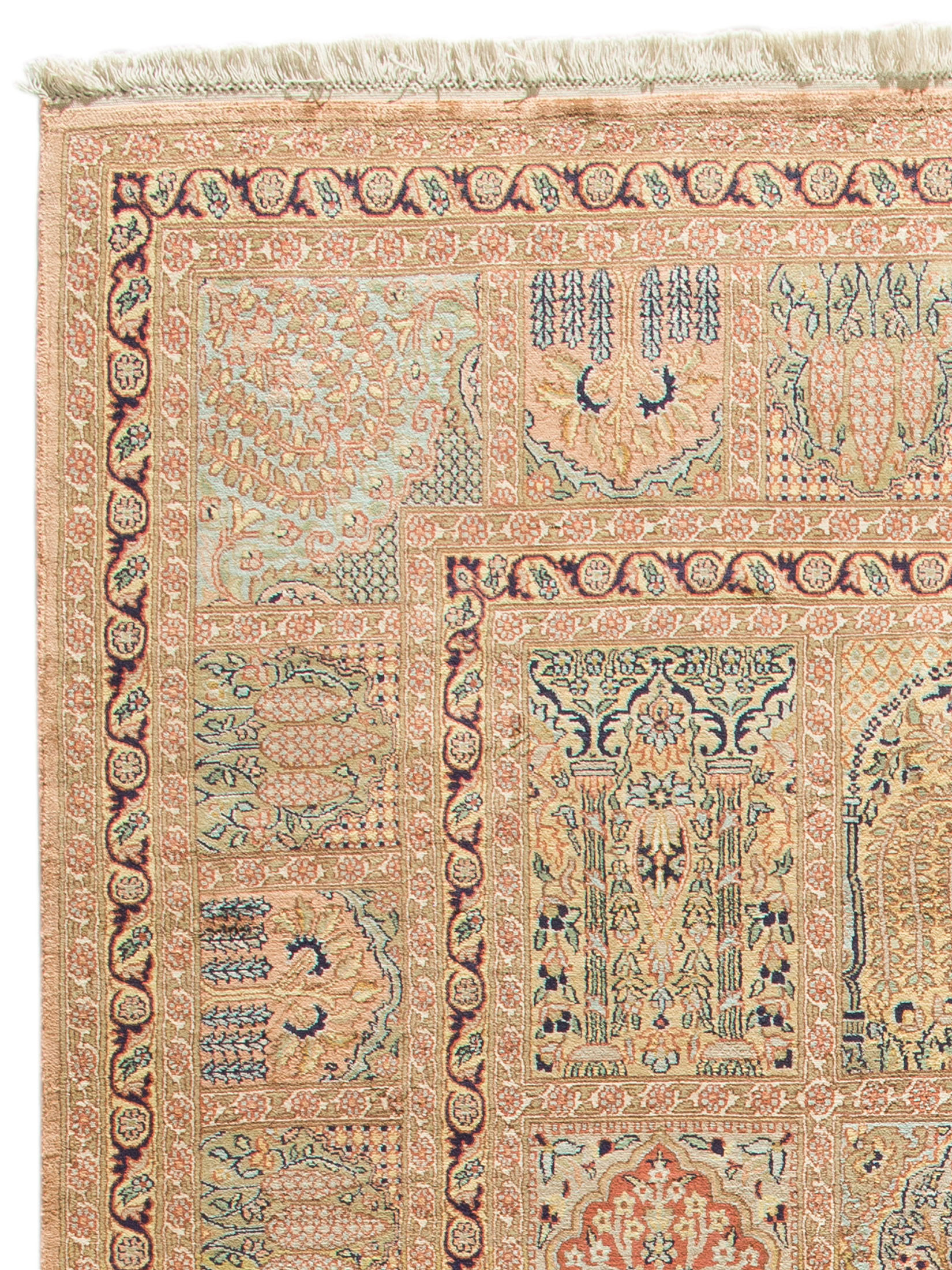 Kaschmir Seide 18/18 ca. 244 x 314 cm, Unikat / Einzelstück