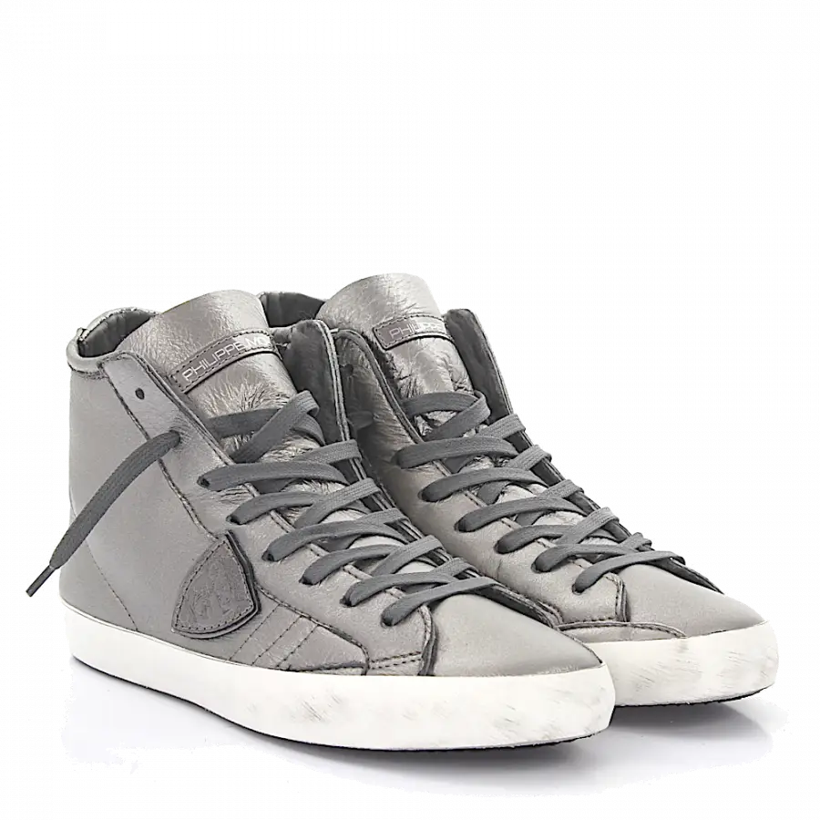 Philippe Model - Sneaker high - silber