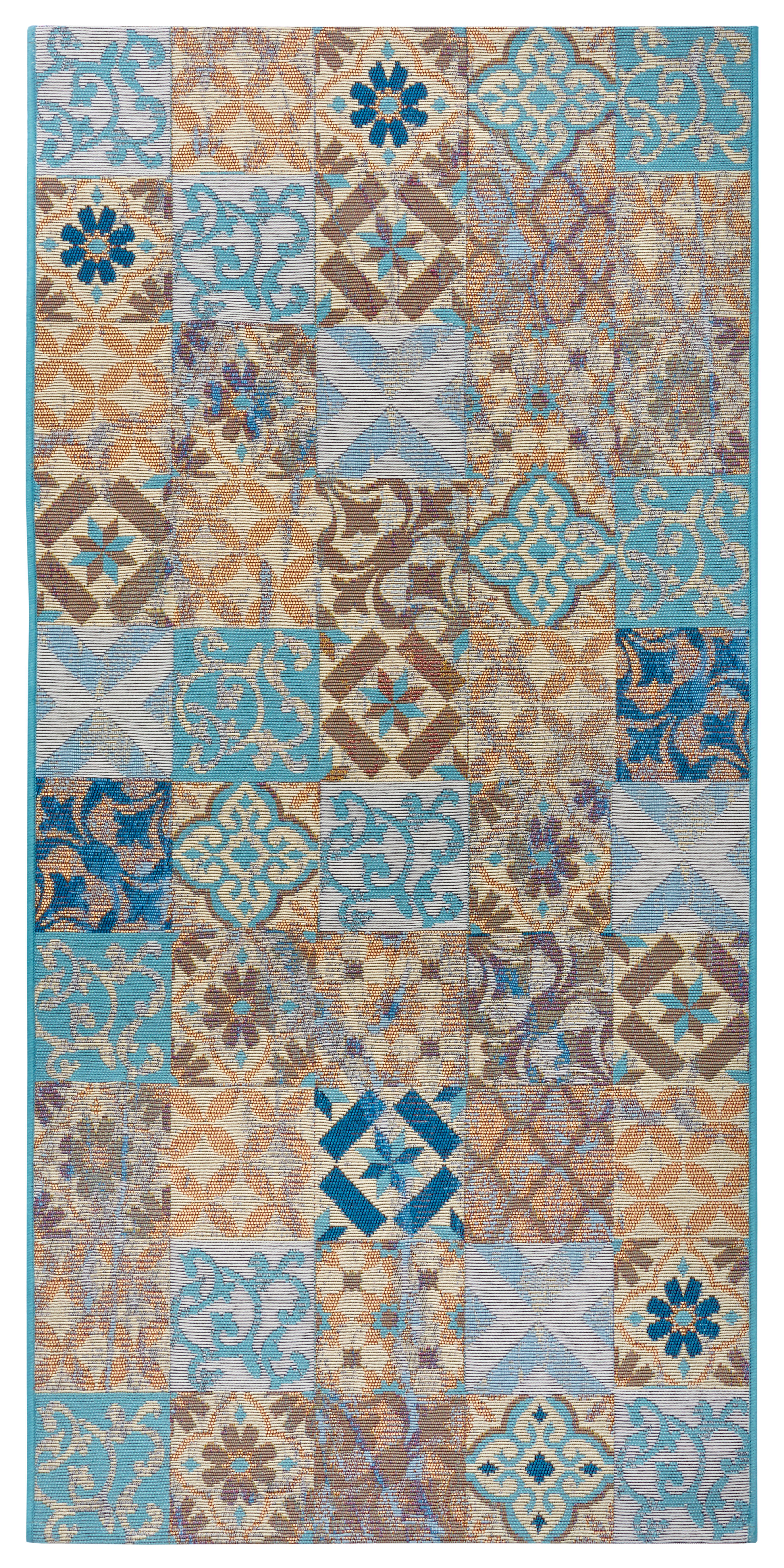 Läufer Mosaik, HANSE Home, rechteckig, Höhe: 6 mm, Fliesen Muster, pflegeleicht, Mosaik, Anti-Slip, Teppich Küche, Flur