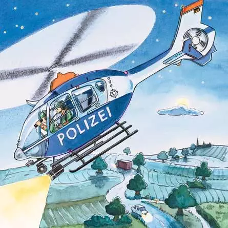 Kinderpuzzle ab 5 Jahren - Polizeieinsatz - 49 Teile
