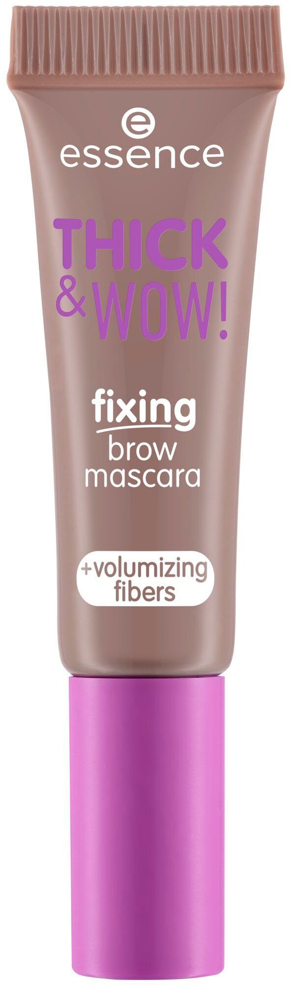 Essence Augenbrauen-Gel THICK & WOW! fixing brow mascara, 3-tlg.