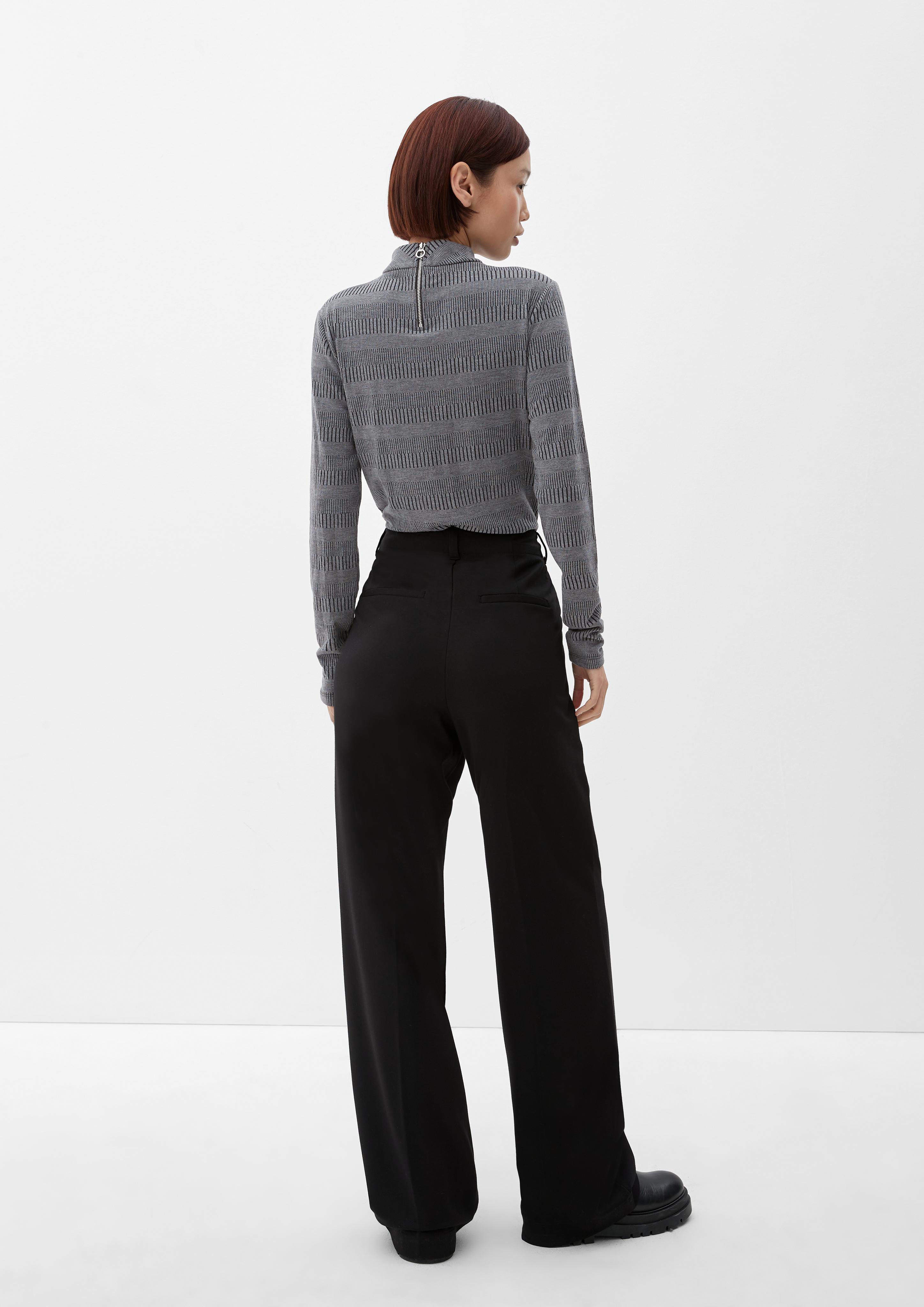 Longsleeve mit Stehkragen  2121397-9999