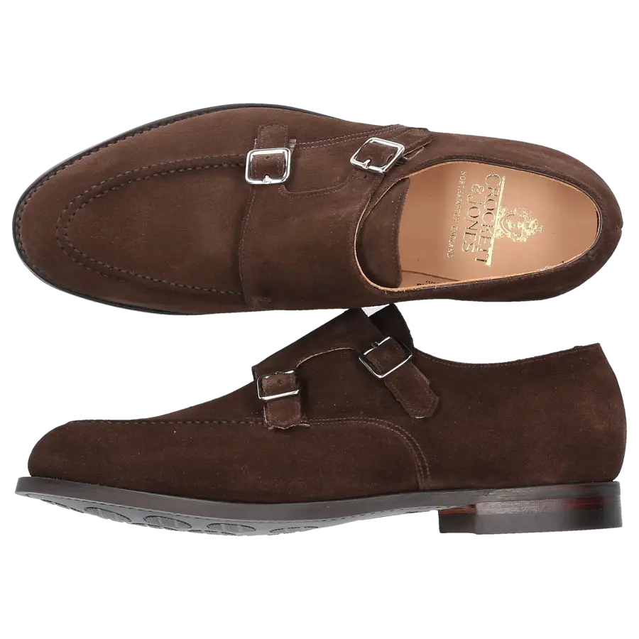 Crockett & Jones - Monk Schuhe WHITBY braun - braun