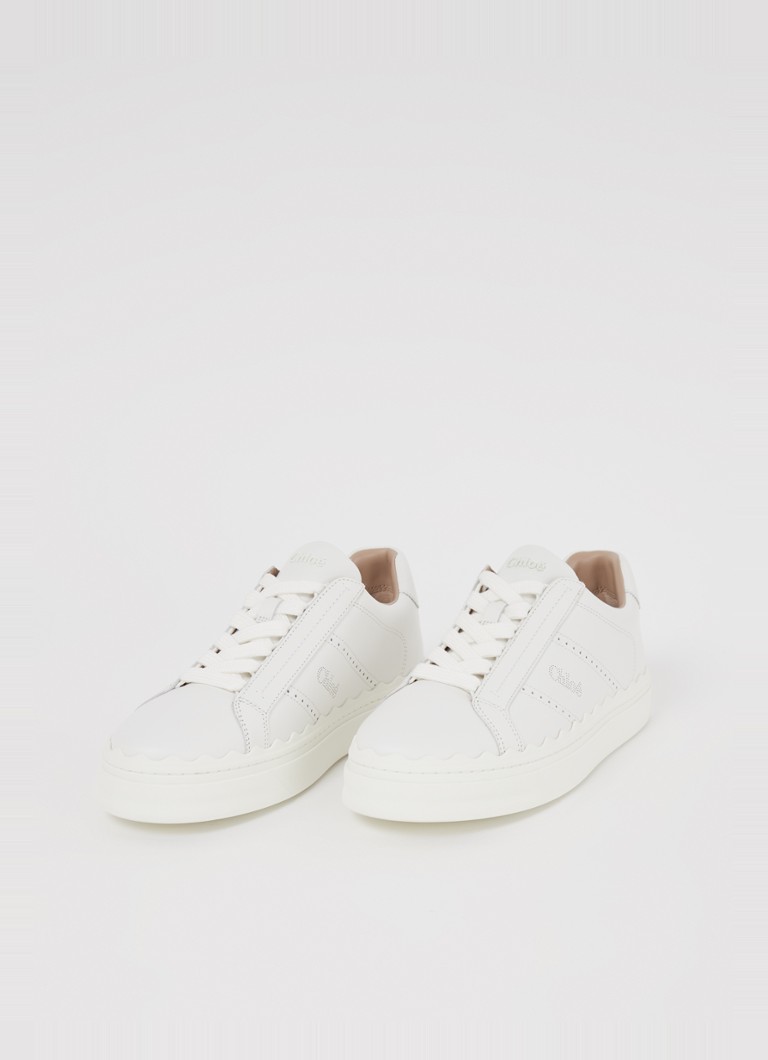 Teniși Chloé Lauren din piele de vițel