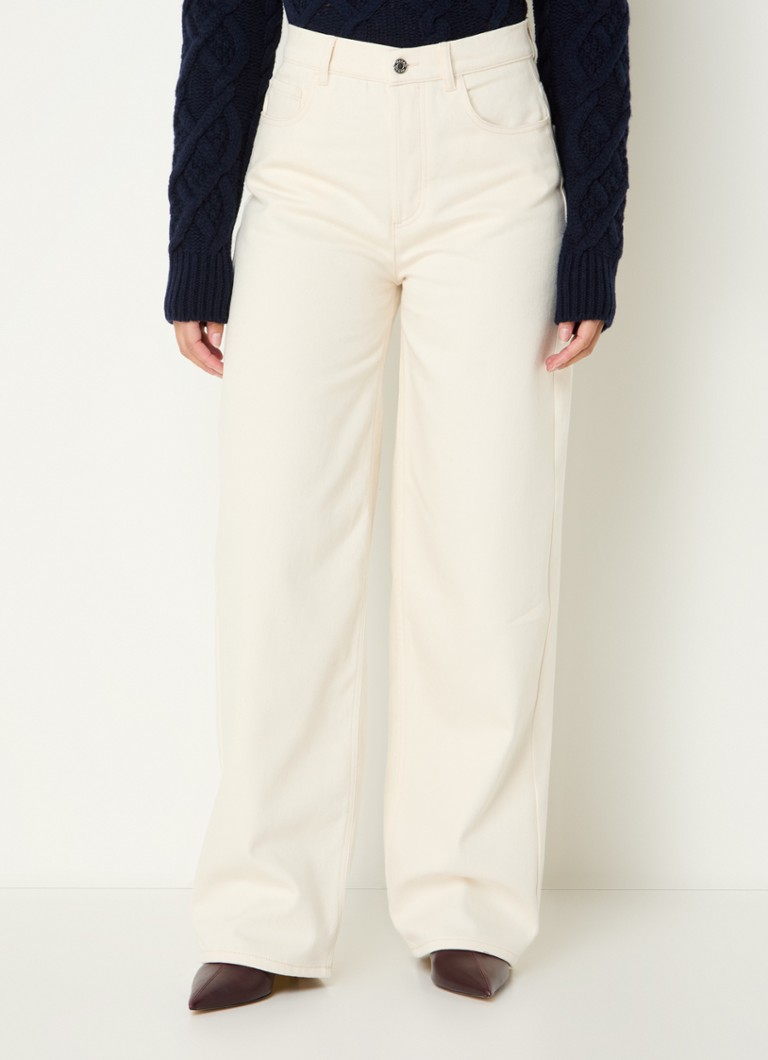 Jeans a gamba larga a vita alta Max & Co Stazzo, lavaggio colorato