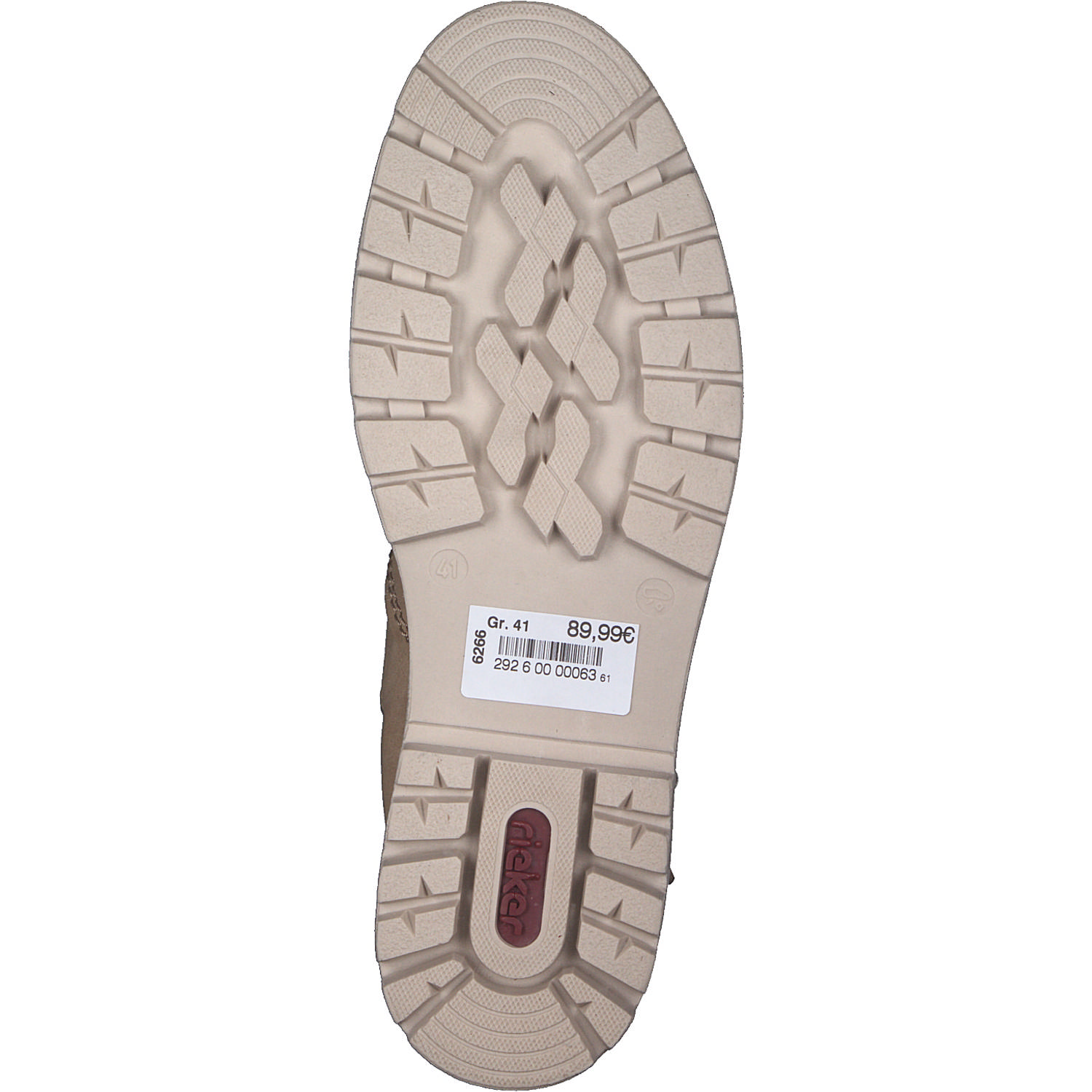 Rieker Z8550, Winterstiefeletten, Damen, marble/kastanie