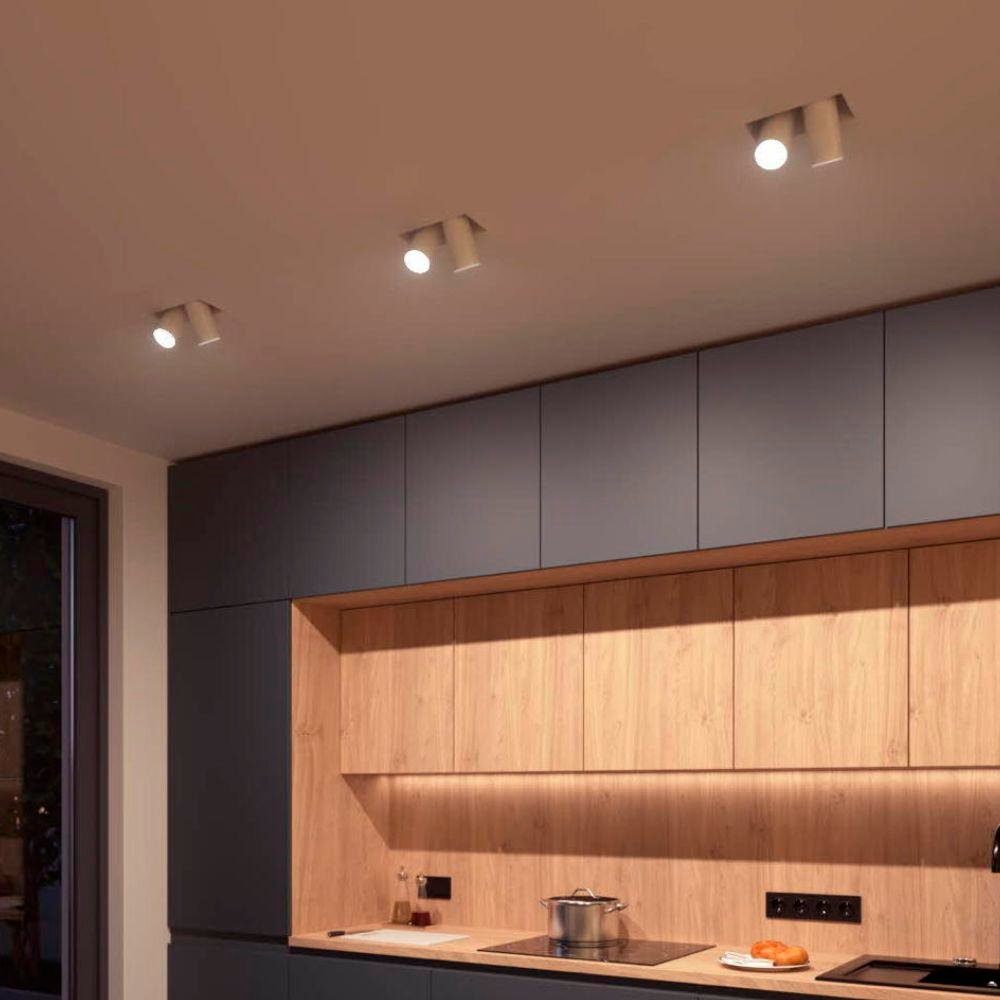 Philips Hue LED-Leuchtmittel White Ambiance LED Lampe GU5,3 Reflektor - MR16 5,1W 400lm Einerpack, n.v, warmweiss