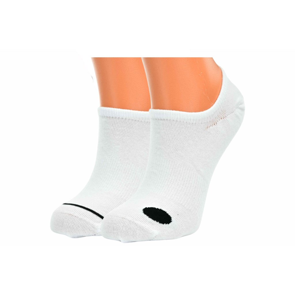 Footic Barefootan Extra Short White Kids Barfußsocken, 2 Paare