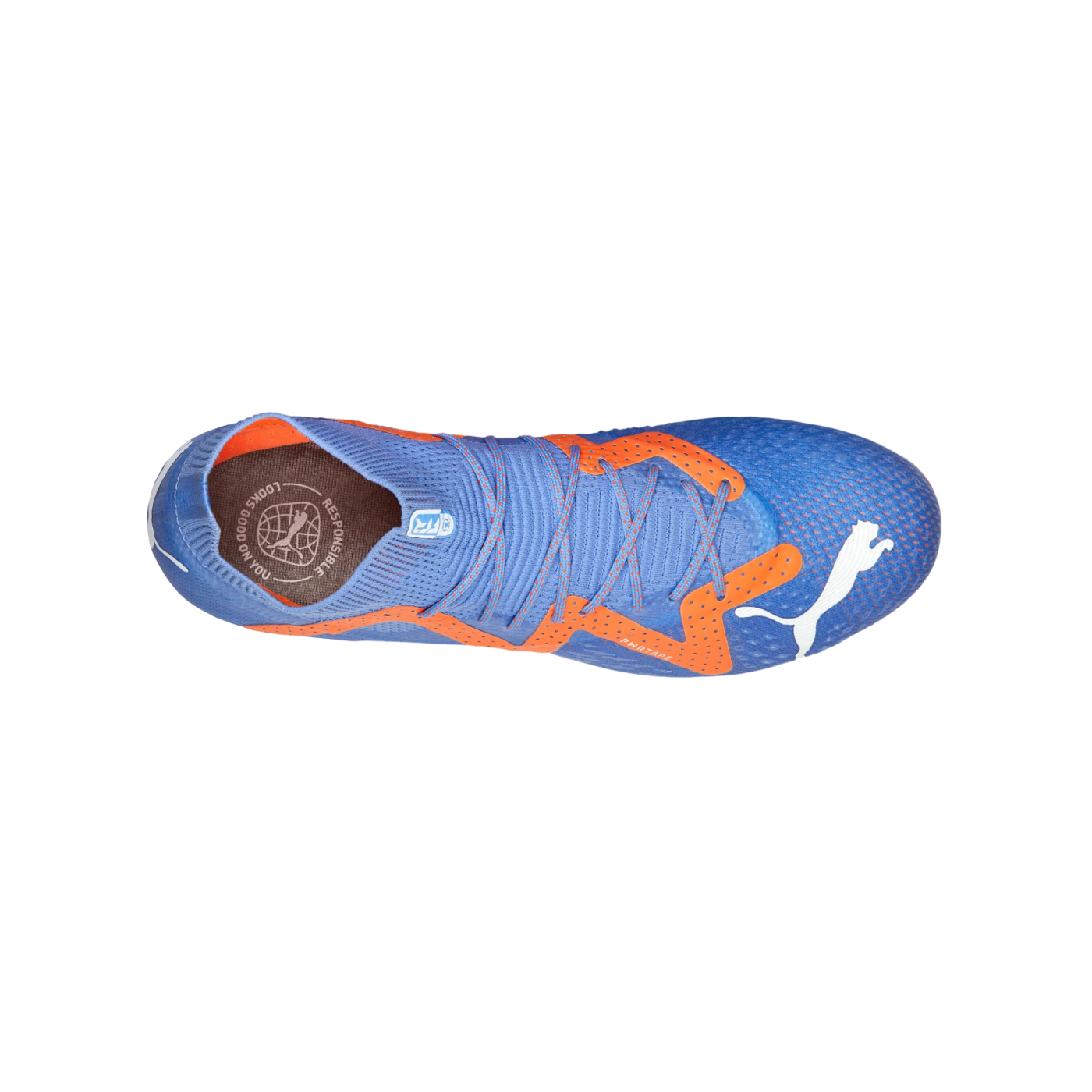 PUMA FUTURE Ultimate MG Supercharge Blau Orange F01