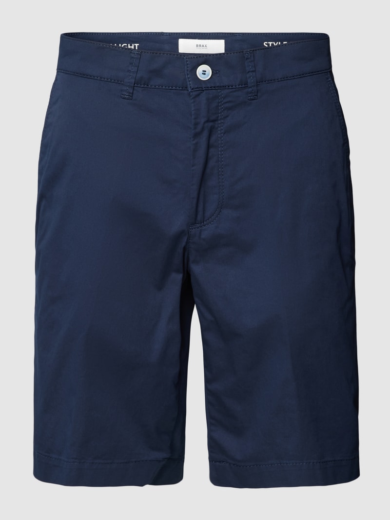Bermudas mit französischen Eingrifftaschen Modell 'BOZEN' in marineblau