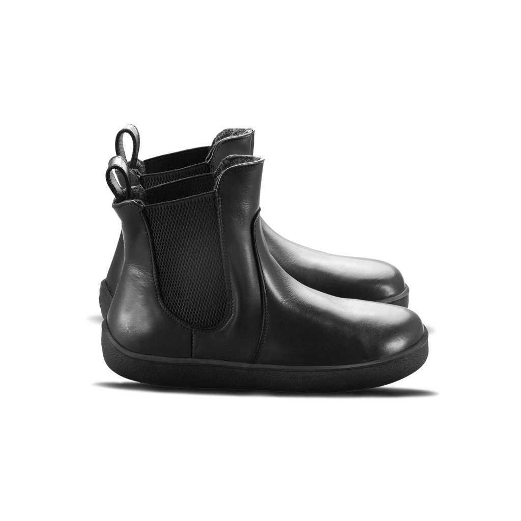 Be Lenka Entice Neo All Black  Chelsea Barfußschuhe