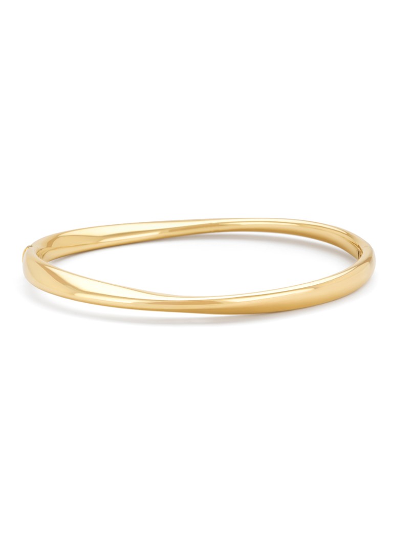 Diamond Point Gold bangle bracelet Timeless Treasures