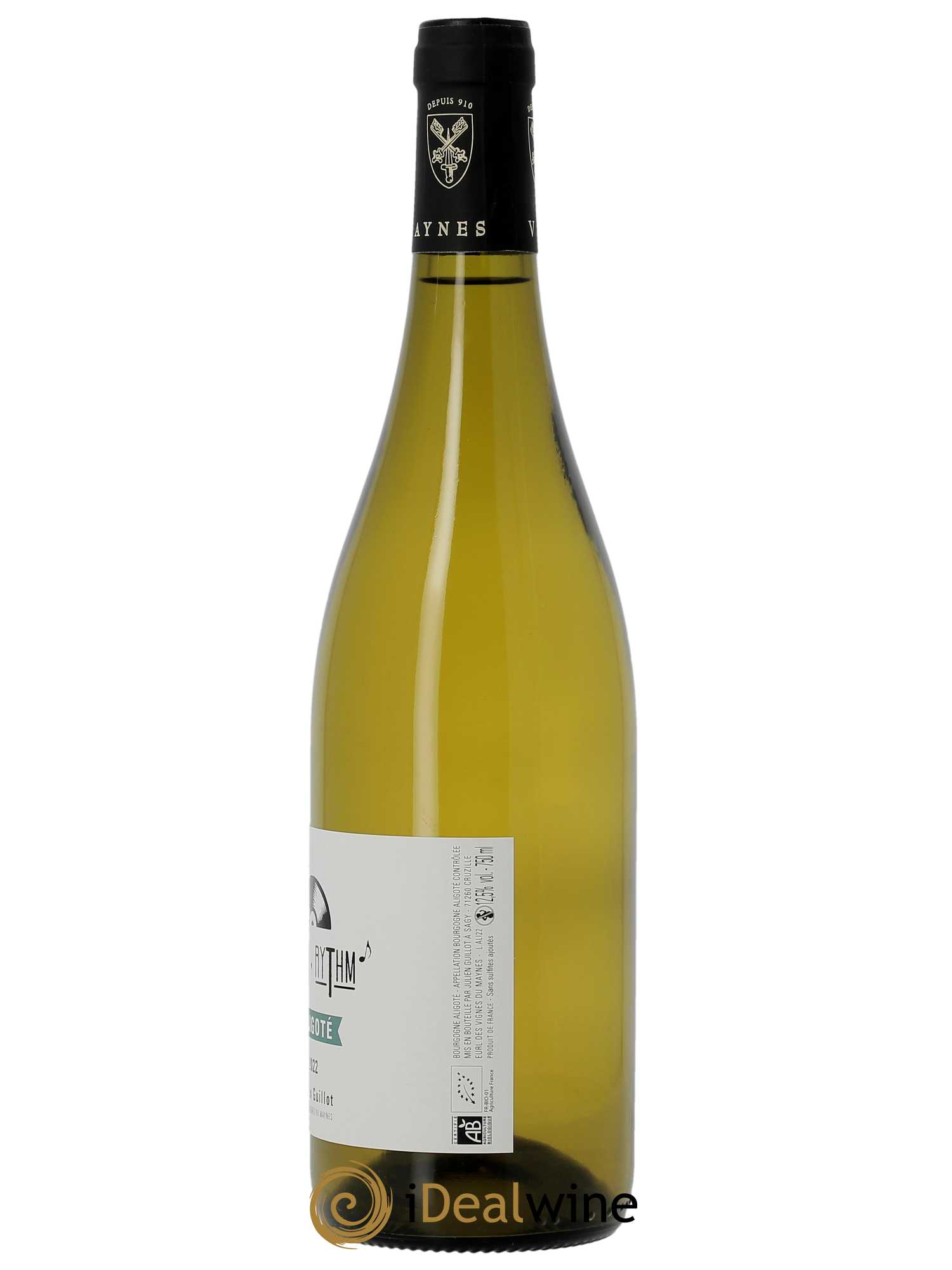 Bourgogne Aligoté Aligo Rhythm Les Vignes du Maynes  2022 - Lot de 1 Bouteille