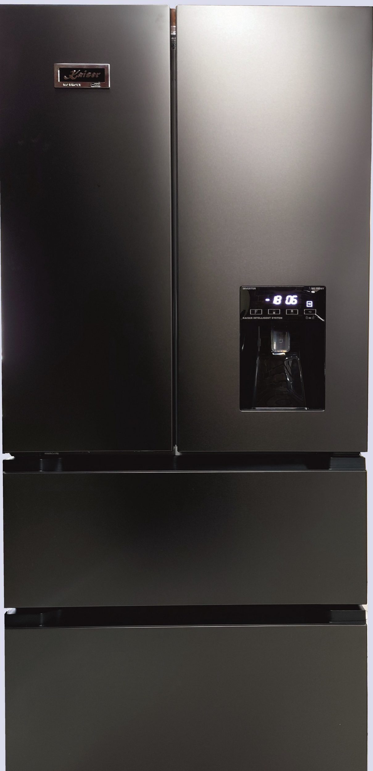 Kaiser Küchengeräte Side-by-Side KS 80420 RS, 83,6 cm breit, 183 cm hoch, 89.3 cm breit, No Frost 506 l