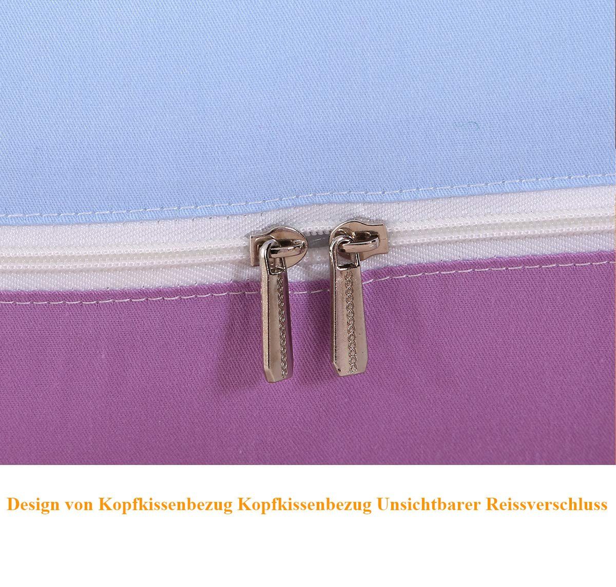 JedBesetzt Stillkissen Schwangerschaftskissen, U-förmiger kühlender Bezug mit Abnehmbarer