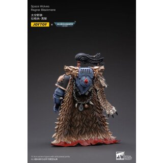 Warhammer 40k Actionfigur 1/18 Space Wolves Ragnar Blackmane 13 cm
