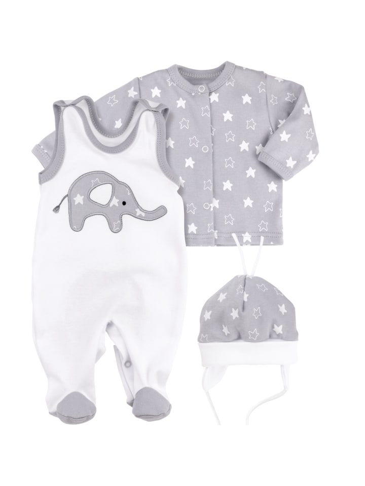Baby Sweets Erstausstattung-Set Little Elephant in weiss günstig kaufen