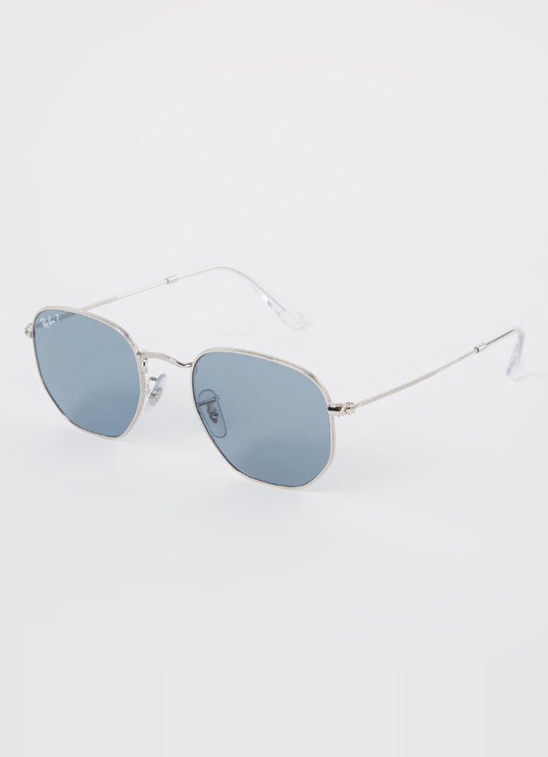 Ray-Ban šešiakampiai poliarizuoti akiniai nuo saulės RB3548N