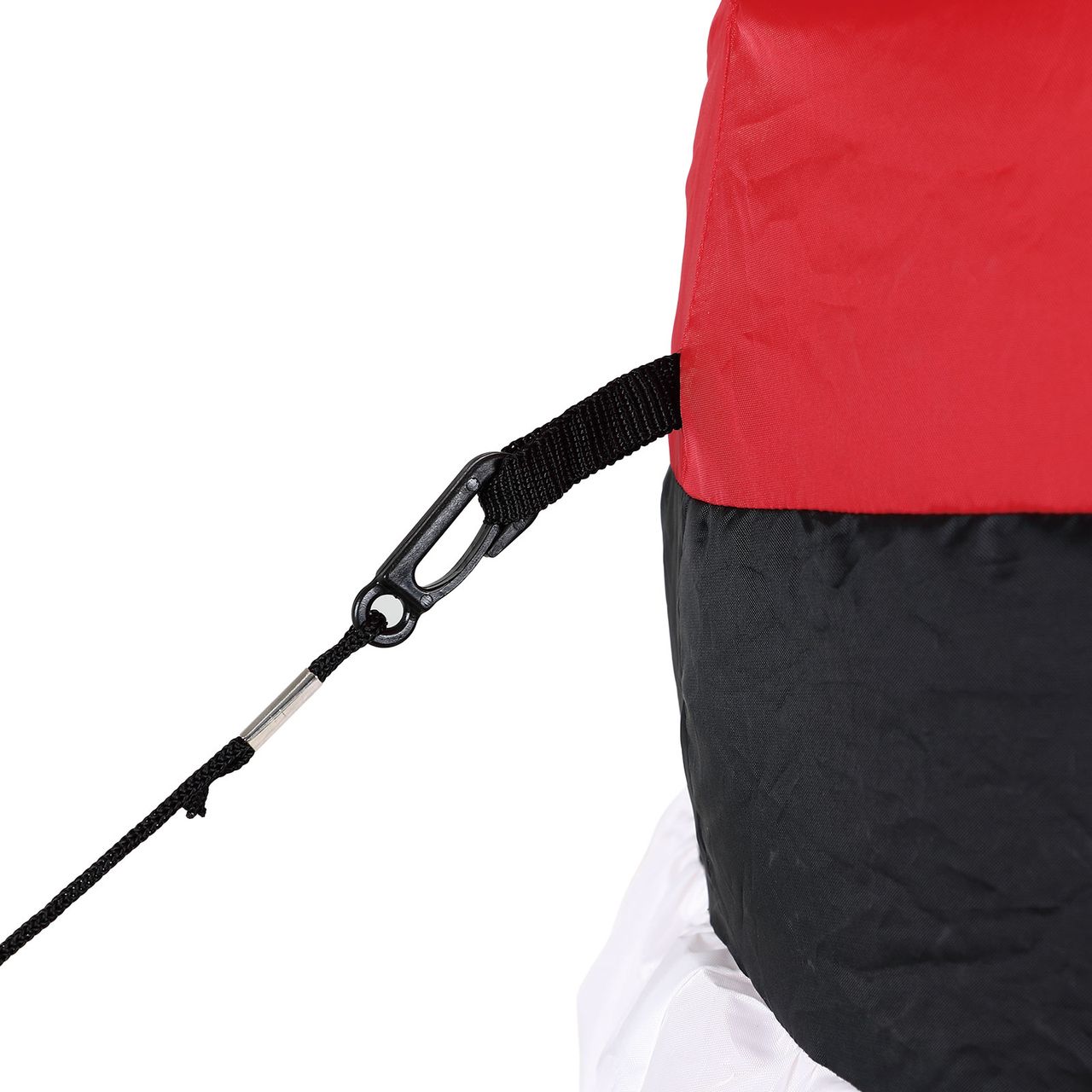 DEUBA Aufblasbare Deko LED - Rentier XL 135 x 80 x 70cm braun/rot/weiß/schwarz