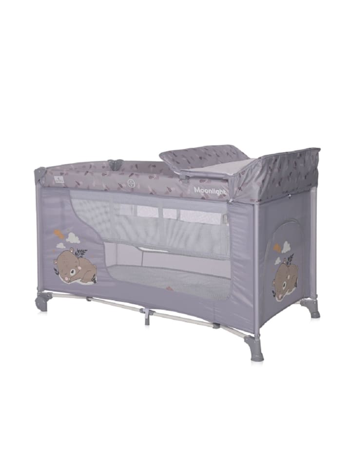Lorelli Reisebett Moonlight in grau günstig kaufen 60x120 cm