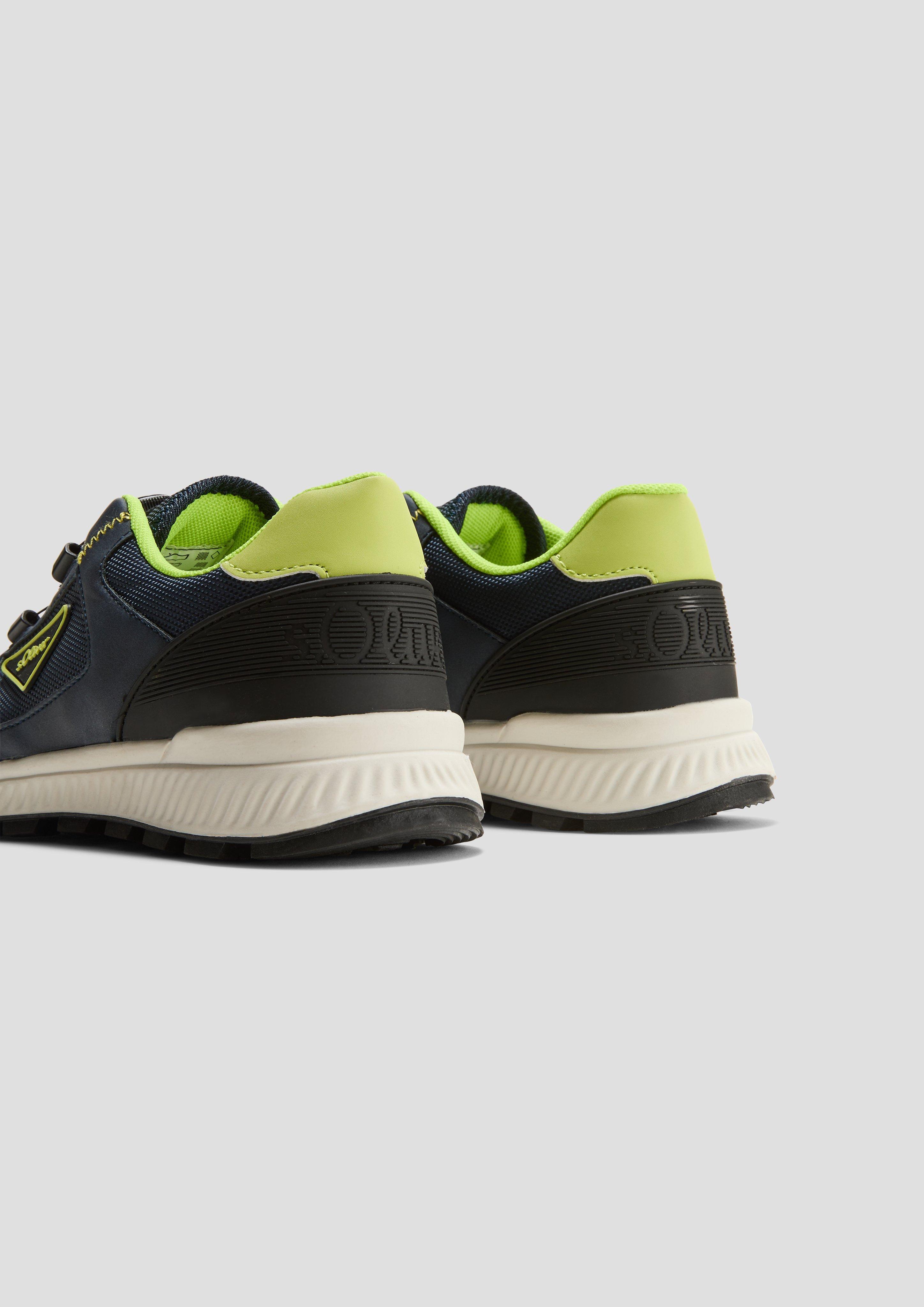 Sneaker im Materialmix  6008896-805
