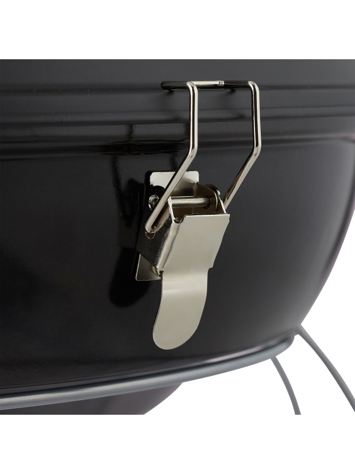 relaxdays Kugelgrill in Schwarz - Ø 36 cm günstig kaufen onesize
