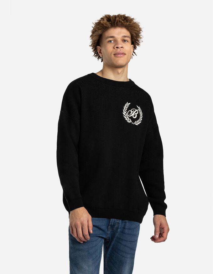 Strickpullover - Stickereien