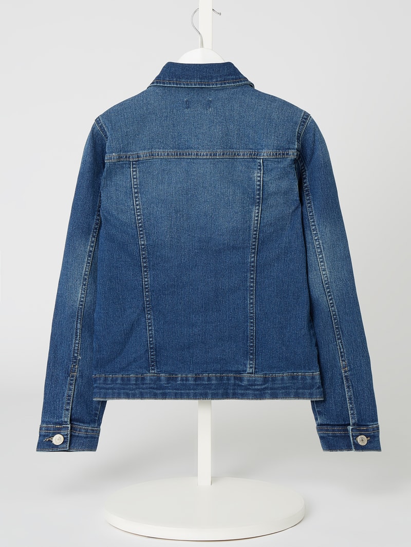 Jeansjacke mit Stretch-Anteil Modell 'Sara' in jeans