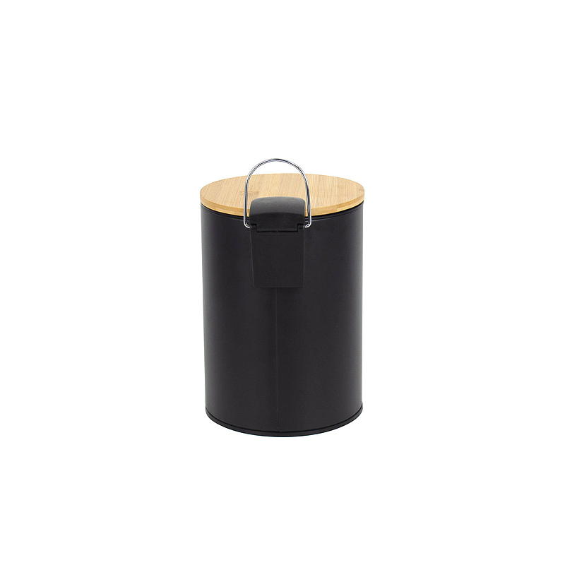 Home Pedalbøtte 3 l m/soft lukking, bambuslokk