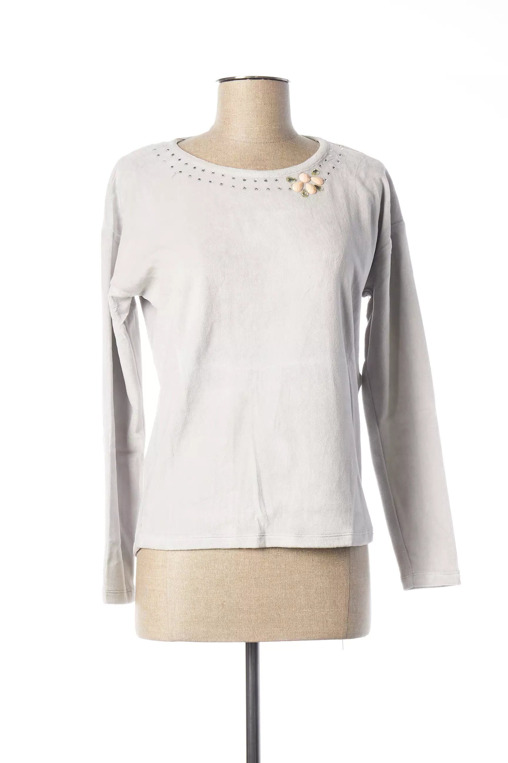 Paul Brial Sweats Femme couleur gris