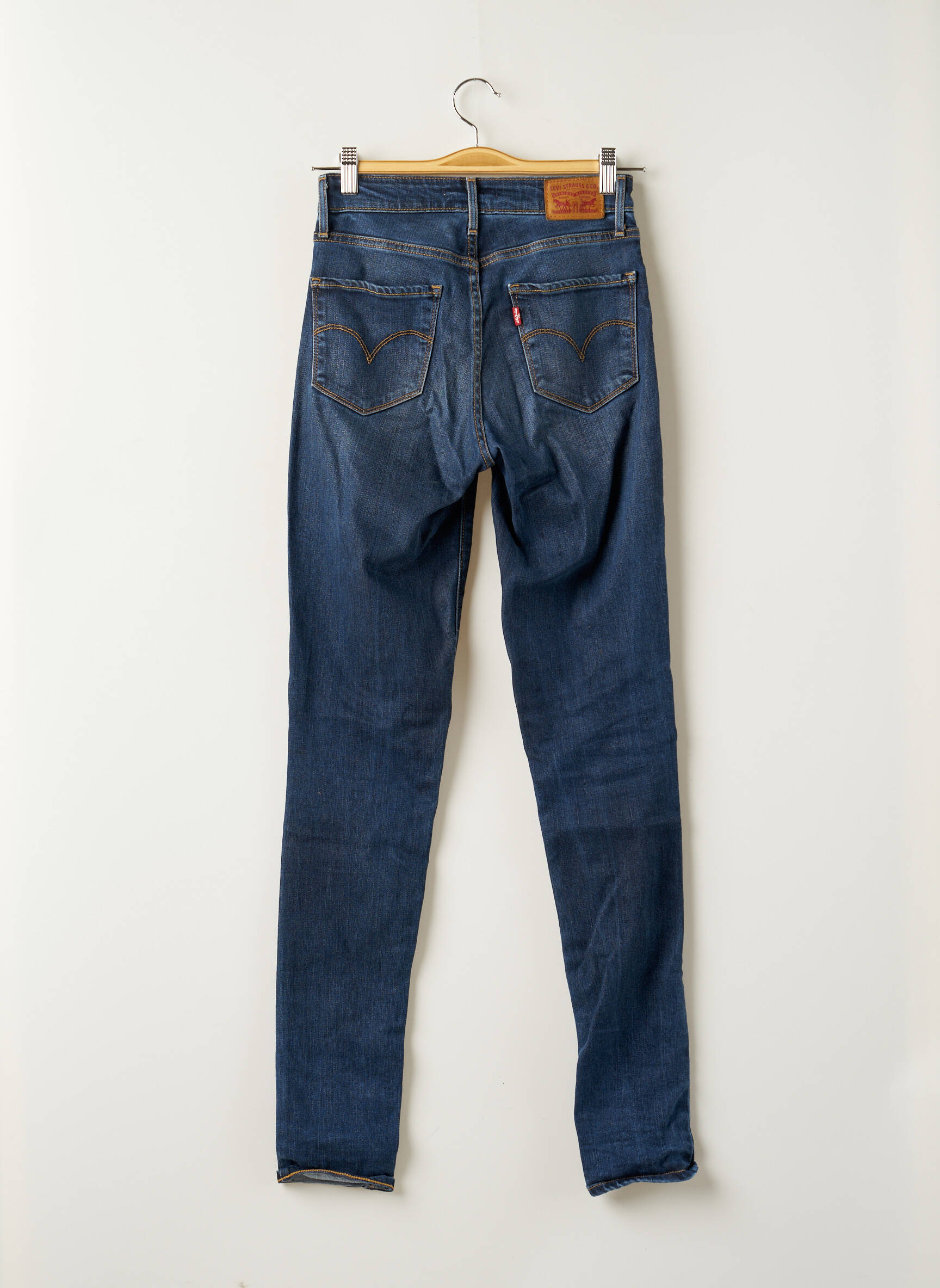 Levis Jeans Skinny Femme couleur bleu