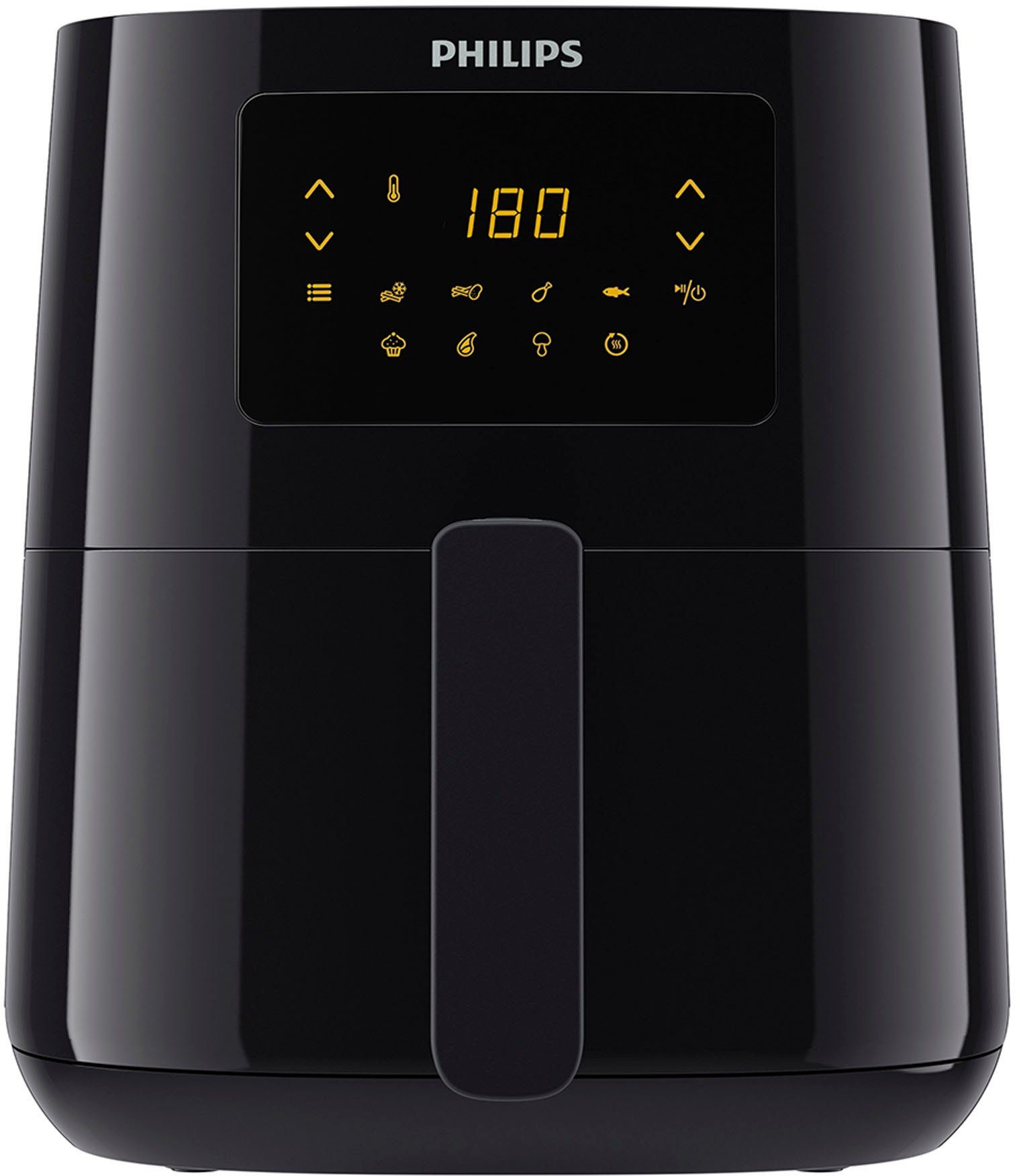 Philips Heißluftfritteuse Essential HD9252/90, 1400 W, Fassungsvermögen 0,8 kg